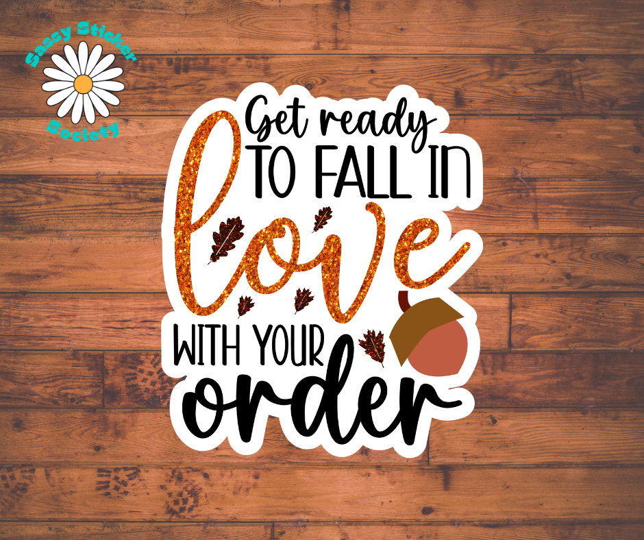 Get Ready To Fall In Love With Your Order - 15 pack
