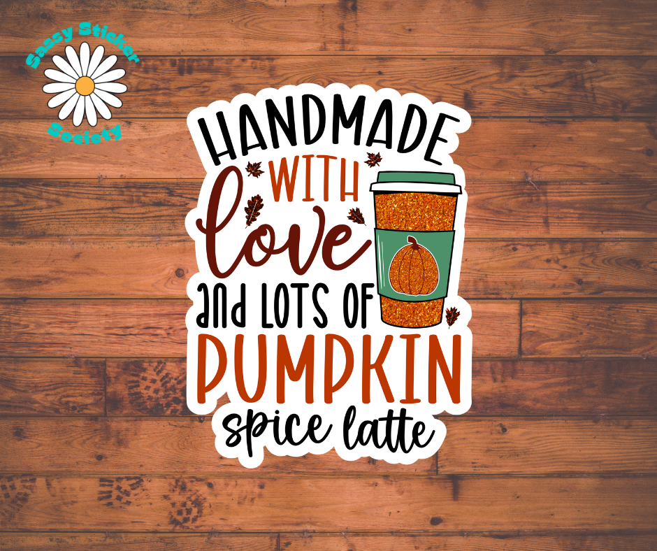 Handmade With Love & Lots of Pumpkin Spice - 15 pack