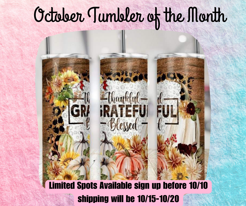 Tumbler of the Month Club