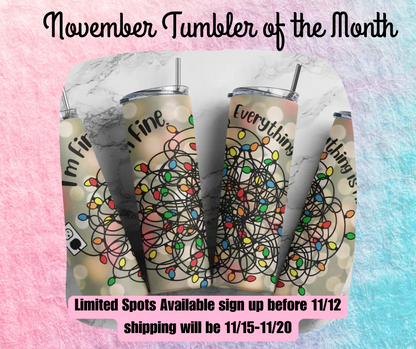 Tumbler of the Month Club