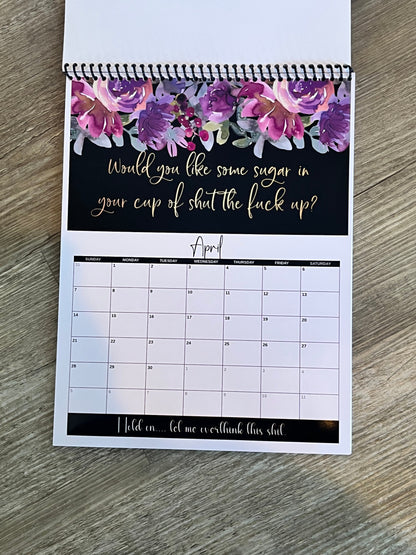 2024 Fuck It Calendar