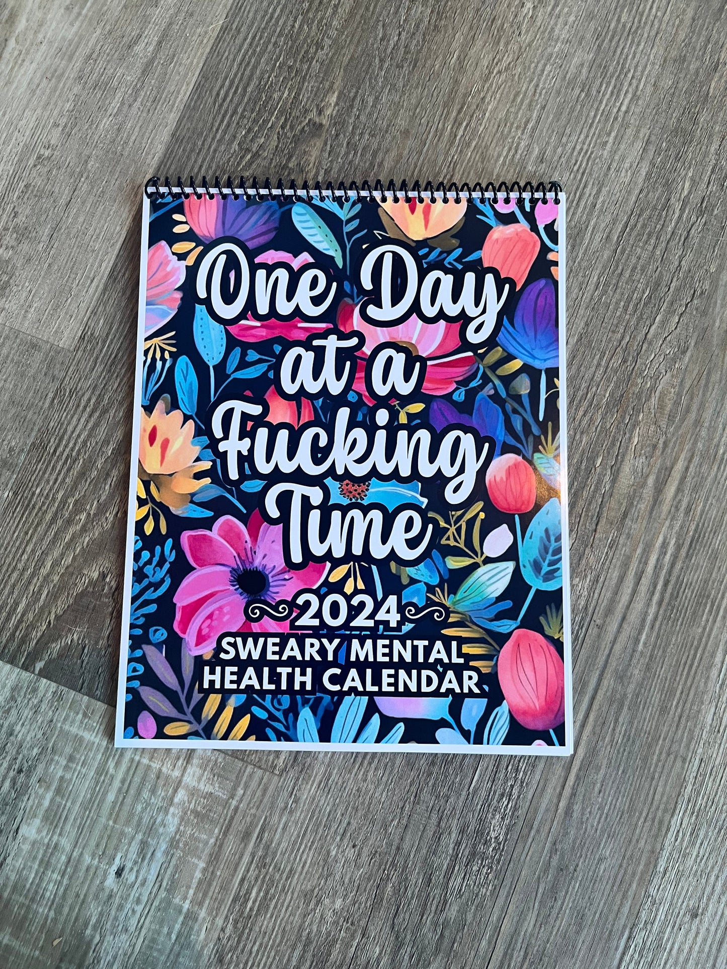 2024 Sweary Mental Health Calendar