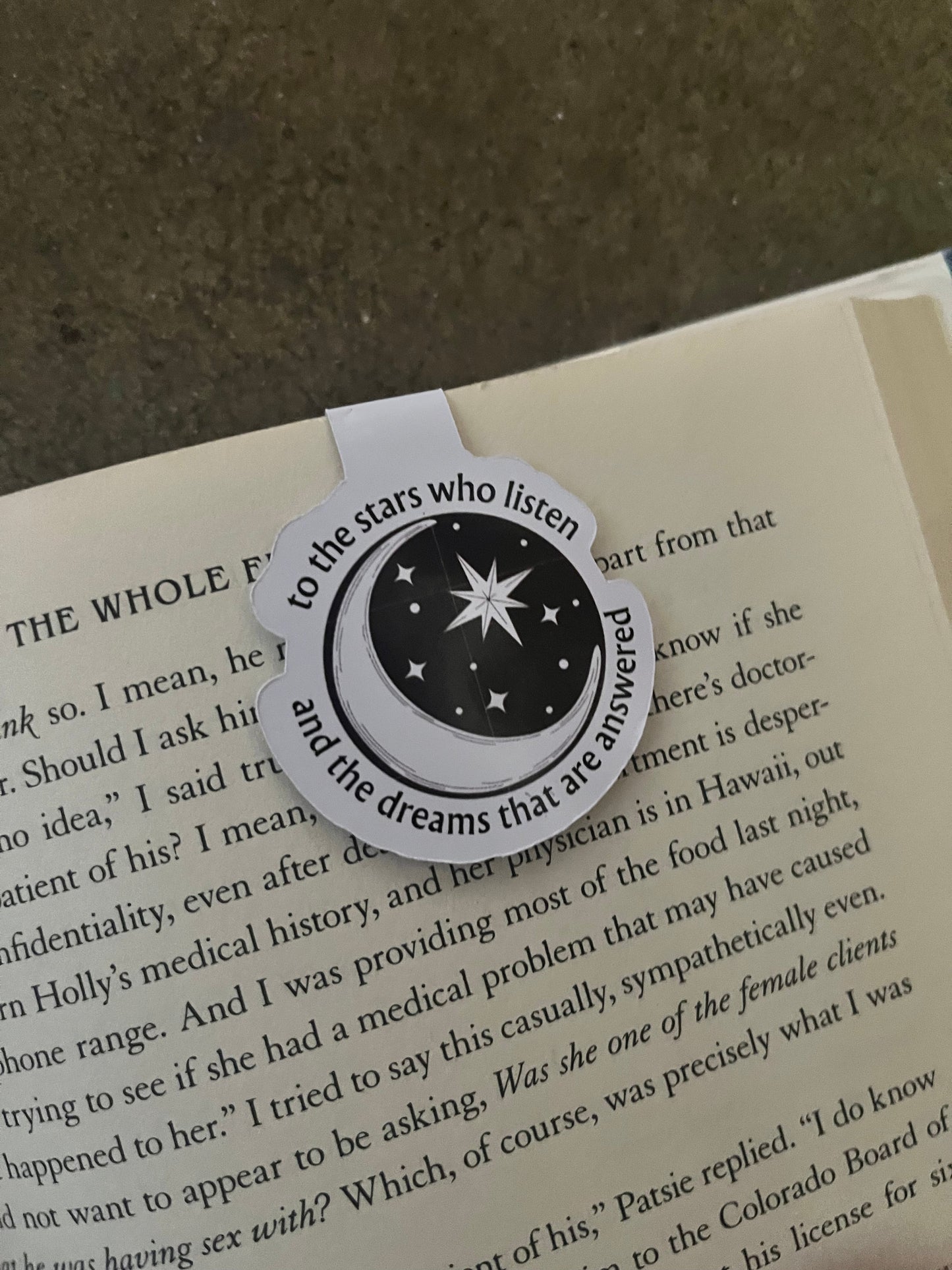 ACOTAR To The Stars Who Listen Magnetic Bookmark
