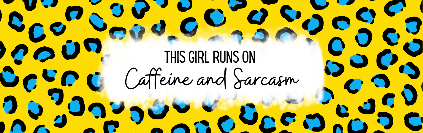 Sarcastic Pen #2 - This Girl Runs On Caffeine & Sarcasm