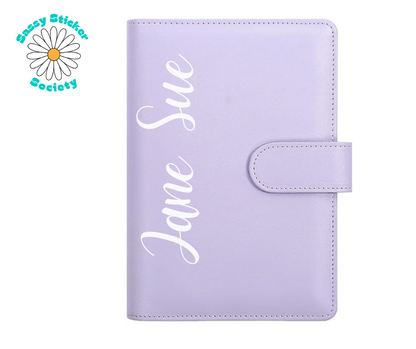 Lilac Personalized Budget Binder
